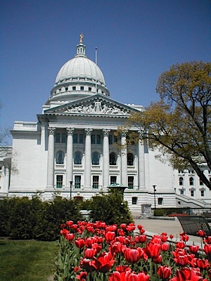 Capitol Building in Madison, WI