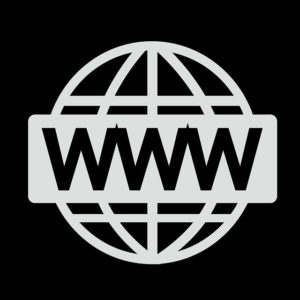 WWW on a globe, icon