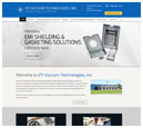 Desktop View of VTI Vacuum Technologies, Inc.'s Home Page in thumbnail