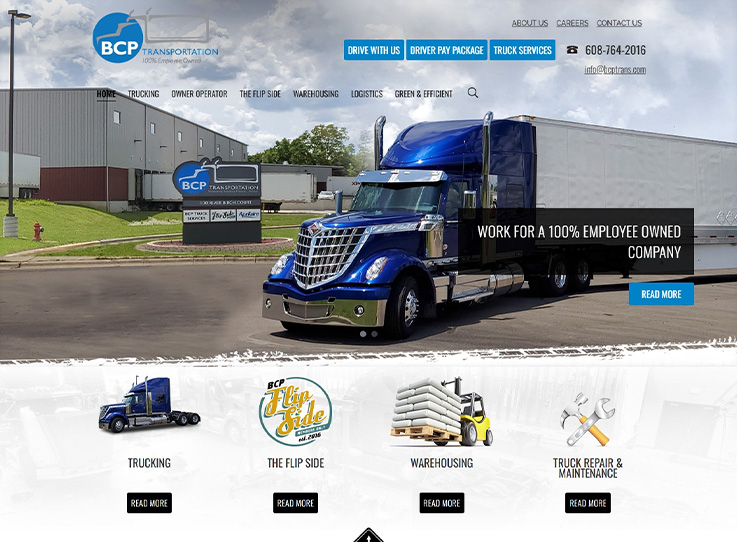 BCP Transportation Website