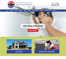 Desktop View of Warren Heating's Home Page in thumbnail