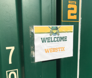 Webstix sign in Mallards suite