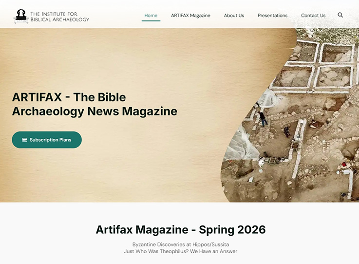 Bible Artifax Website