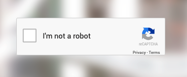 Captcha checkbox with "I'm not a robot" text.